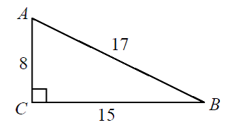 Use cosine ratio to calculate angle