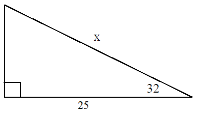 cosine ratio examples