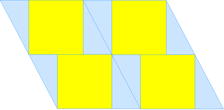 Tessellations using translations