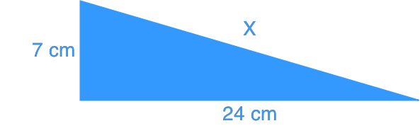 Pythagorean theorem and hypotenuse