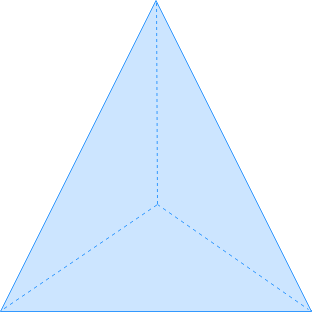 Nets of 3-dimensional triangular pyramid