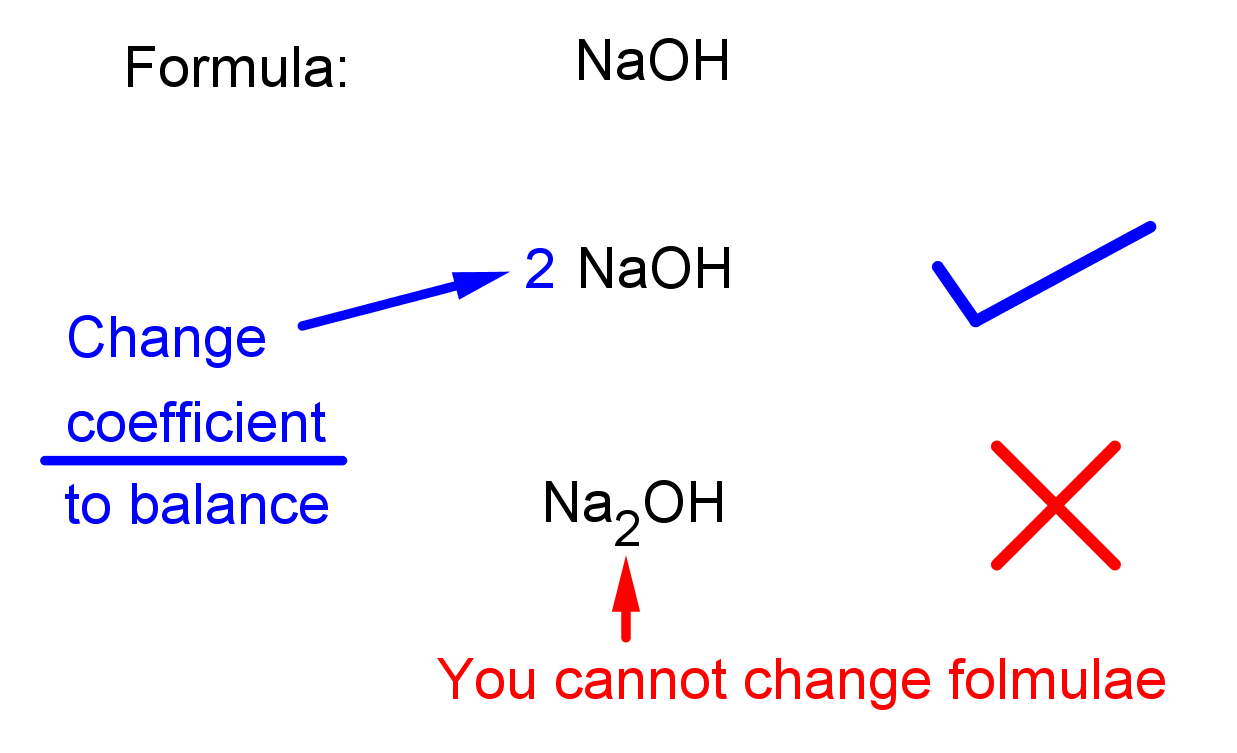 how to balance an equation? part 2