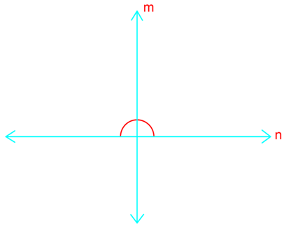 Proving perpendicular line with right angles