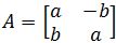 transformation: scaling and rotation of matrix