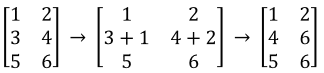 third type of matrix row operation