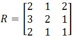 The inverse of 3 x 3 matrices with matrix row operations