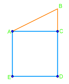 angle and perpendicular bisector