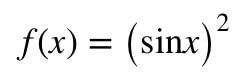 Equation 1: Derivative of sin^2x pt.2