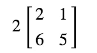 Equation 1: Scalar Multiplication Example 1 pt.2
