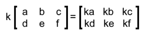 Equation 1: Scalar multiplication