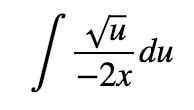 Equation 1: U-Substitution Fails pt.3