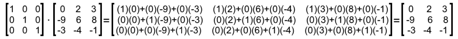 What Is An Identity Matrix Studypug