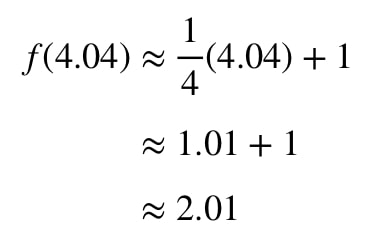 Equation 2: Linear approximation question pt.3