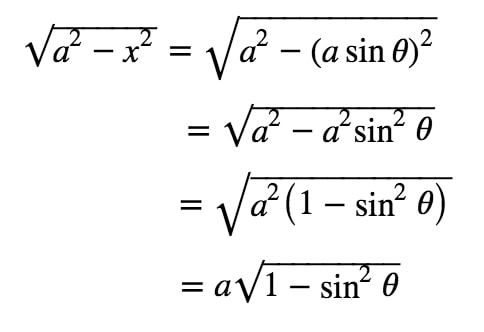 Equation 2: Substituting with asin pt.1