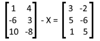 Equation 22: Solve for X in the matrix equation (part 1)