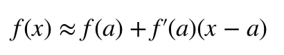 Equation 3: Estimate with linear approx. pt.1