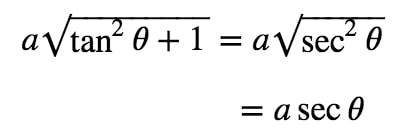 Equation 3: Substituting with atan pt.3