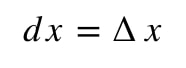 Equation 5: Approximating differentials pt.2