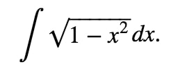 Equation 5: Trig Substitution with sin pt.1