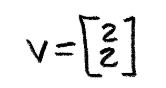 Equation 7: Vector v 