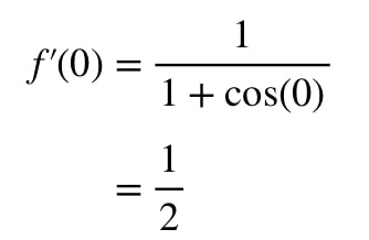 Equation 8: Derivative slope of function pt.10