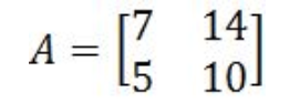 Equation 8: Matrix A