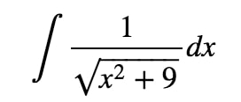 Equation 8: Trig Substitution with 3tan pt.1
