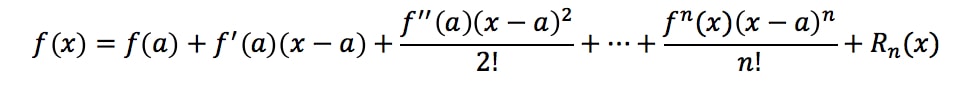 Formula 10: Taylor’s Theorem