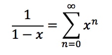 Formula 2: Geometric Series Representation