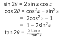 How To Use Double Angle Identities Studypug